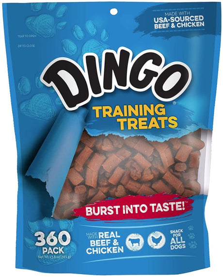 360 count Dingo Training Treats with Real Beef and Chicken for All Dogs