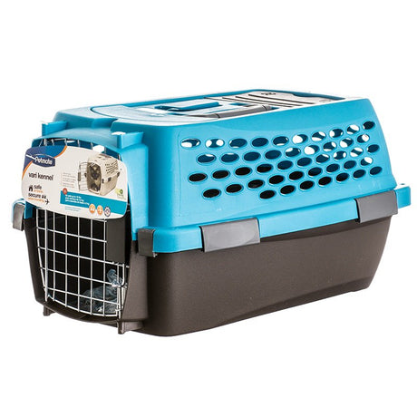 Small - 2 count Petmate Vari Kennel Ultra Breeze Blue/Coffee Brown