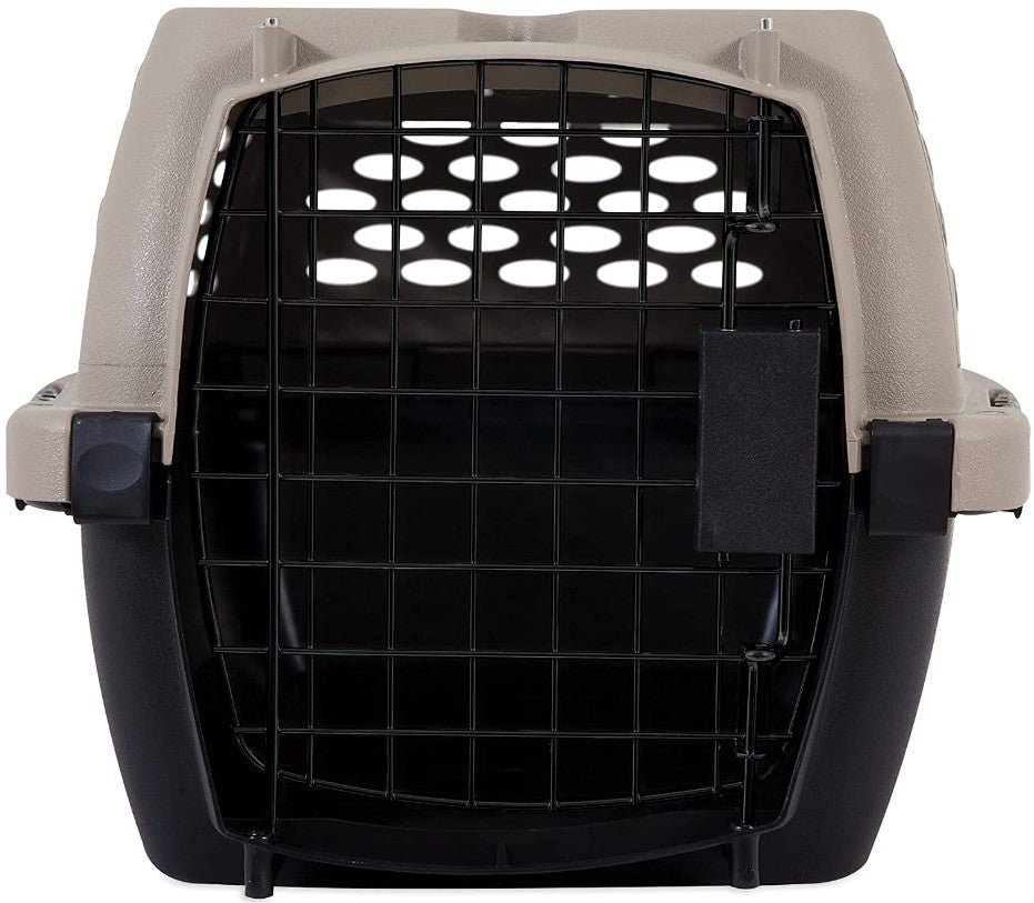 X-Small - 2 count Petmate Vari Kennel Pet Carrier Taupe and Black