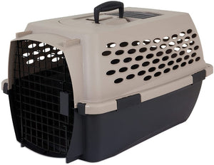 Petmate Vari Kennel Pet Carrier Taupe and Black - PetMountain.com