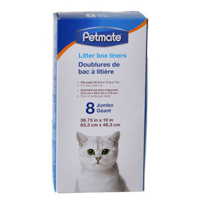 Petmate Litter Box Liners Jumbo - PetMountain.com