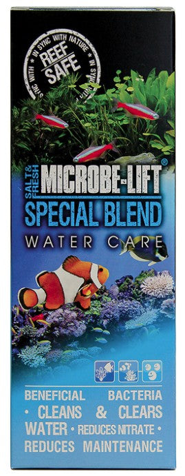 Microbe-Lift Special Blend A Complete Ecosystem in a Bottle for Saltwater and Freshwater Aquariums - PetMountain.com
