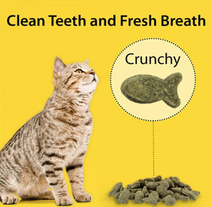Emerald Pet Feline Dental Treats Chicken Flavor - PetMountain.com