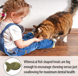 Emerald Pet Feline Dental Treats Catnip Flavor - PetMountain.com