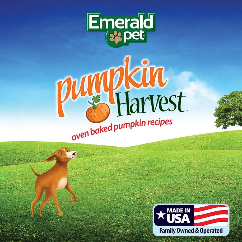 Emerald Pet Pumpkin Harvest Mini Trainers Chewy Dog Treats - PetMountain.com