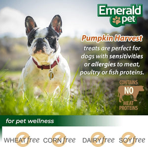 36 oz (6 x 6 oz) Emerald Pet Pumpkin Harvest Mini Trainers with Mixed Berries Chewy Dog Treats