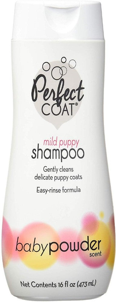 16 oz Perfect Coat Mild Puppy Shampoo Baby Powder Scent