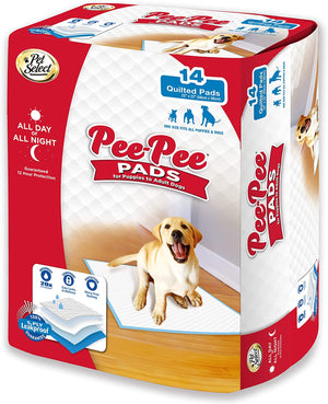 252 count (18 x 14 ct) Four Paws Pee Pee Puppy Pads Standard