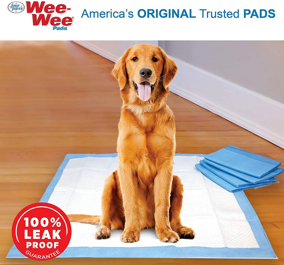 42 count (2 x 21 ct) Four Paws X-Large Wee Wee Pads for Dogs