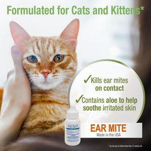0.75 oz Four Paws Ear Mite Remedy For Cats