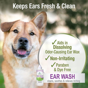 Four Paws Healthy Promise Dog and Cat Ear Wash - PetMountain.com