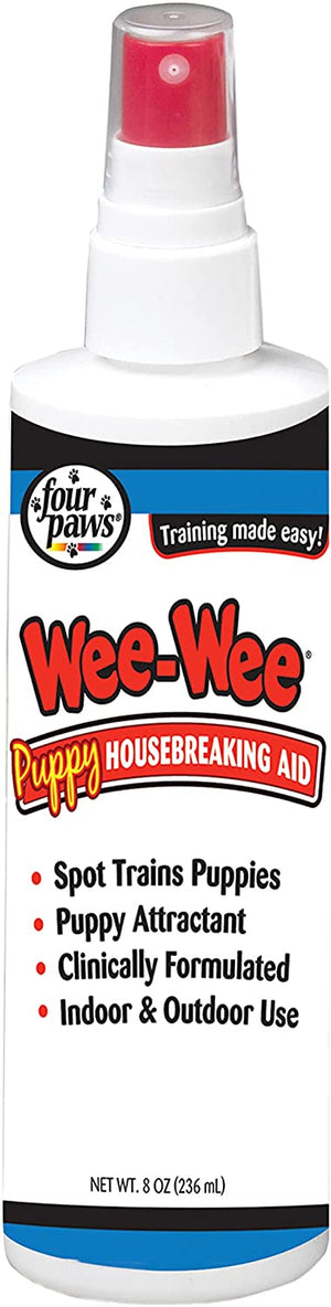 8 oz Four Paws Wee Wee Puppy Housebreaking Aid Spray