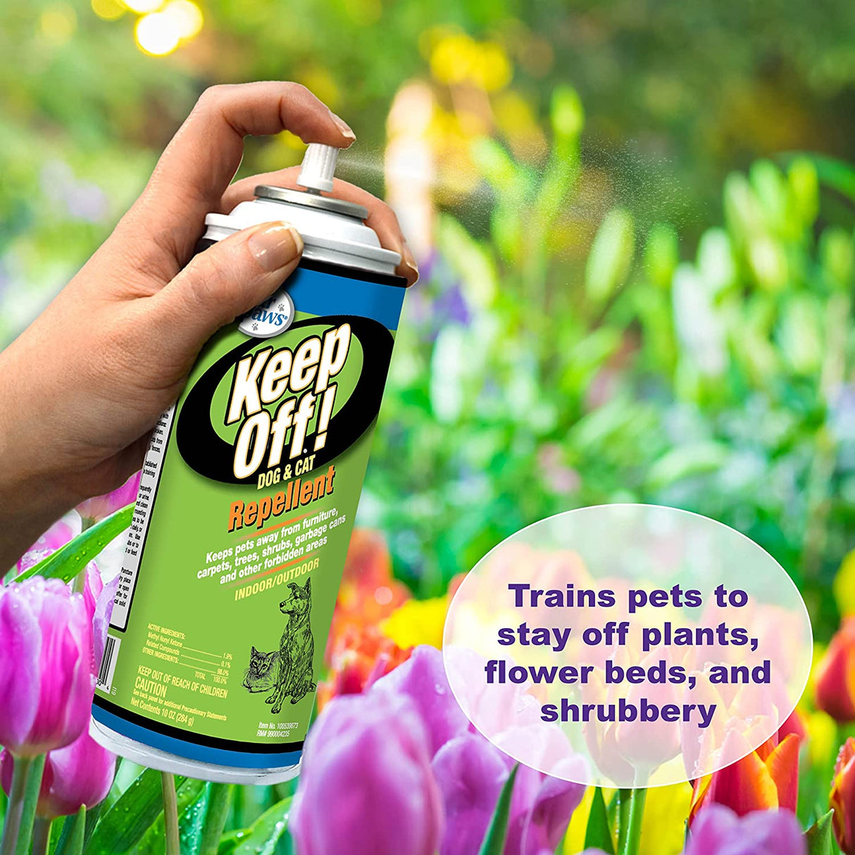 Four Paws Keep Off Indoor and Outdoor Repellent for Dogs and Cats - PetMountain.com