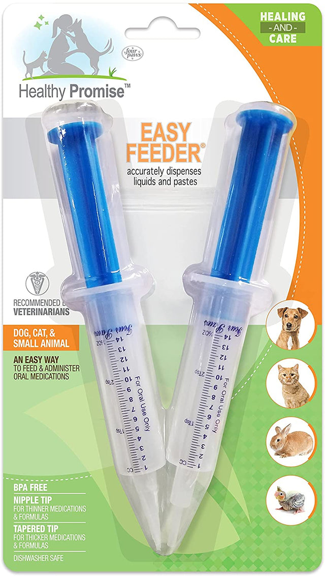 Four Paws Easy Feeder Hand Feeding Syringe - PetMountain.com
