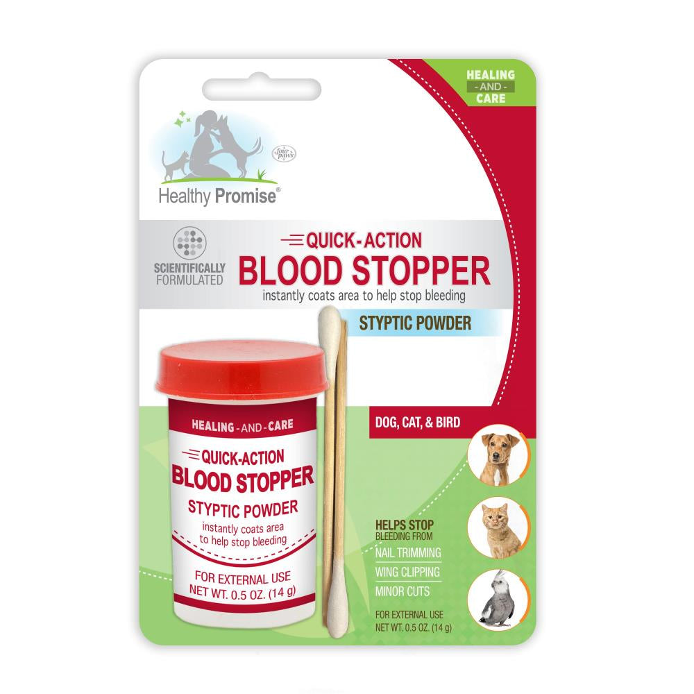 Four Paws Quick Blood Stopper Antiseptic Styptic Powder - PetMountain.com