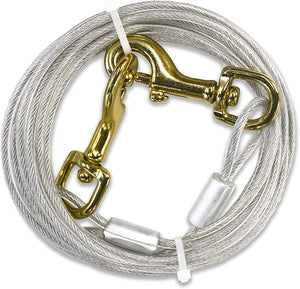Four Paws Tie-Out Cable Heavy Weight - PetMountain.com