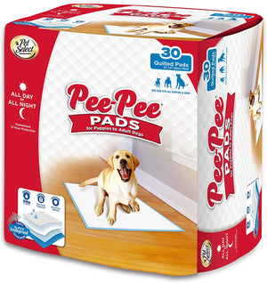 120 count (4 x 30 ct) Four Paws Pee Pee Puppy Pads Standard