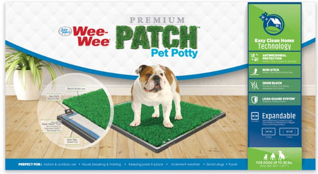 1 count Four Paws Wee Wee Patch Indoor Potty for Dogs
