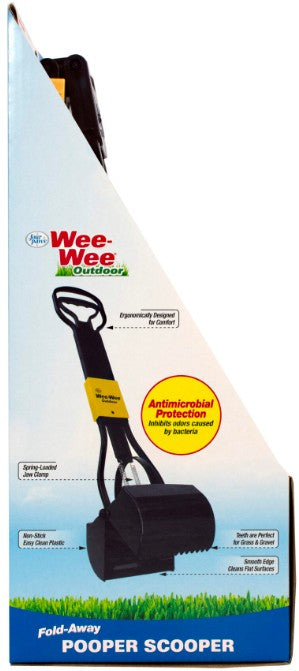 Four Paws Wee Wee Outdoor Allens Spring Action Pooper Scooper with Foldable Scooper - PetMountain.com
