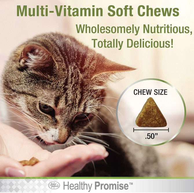 Four Paws Healthy Promise Multi-Vitamin Supplement for Cats - PetMountain.com