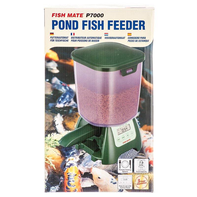 Fish Mate P7000 Pond Fish Feeder - PetMountain.com