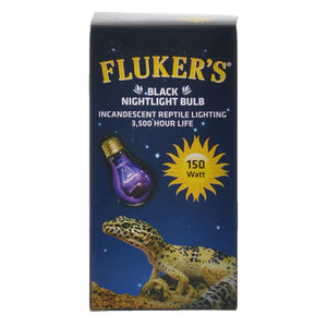 Flukers Black Nightlight Bulb Incandescent Reptile Light - PetMountain.com