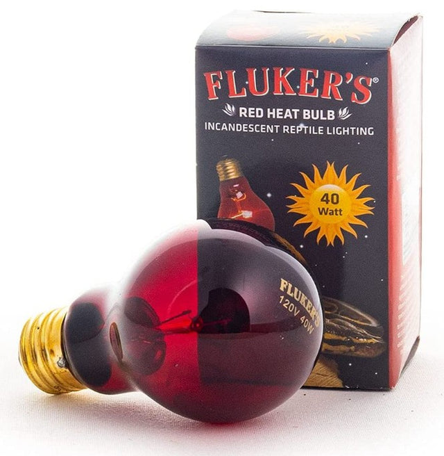 Flukers Red Heat Bulb Incandescent Reptile Light - PetMountain.com