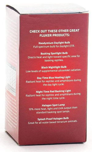 40 watt Flukers Red Heat Bulb Incandescent Reptile Light