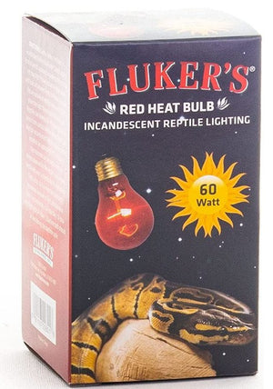 60 watt Flukers Red Heat Bulb Incandescent Reptile Light