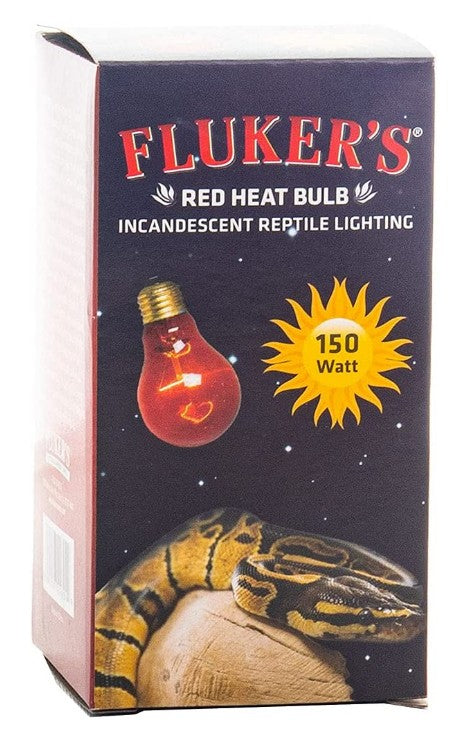 150 watt Flukers Red Heat Bulb Incandescent Reptile Light