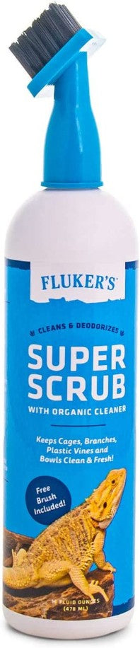 16 oz Flukers Super Scrub Brush Cleaner