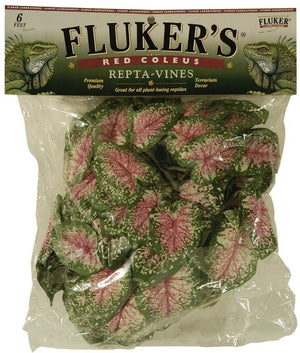 Flukers Repta-Vines Red Coleus 6 Feet Long - PetMountain.com