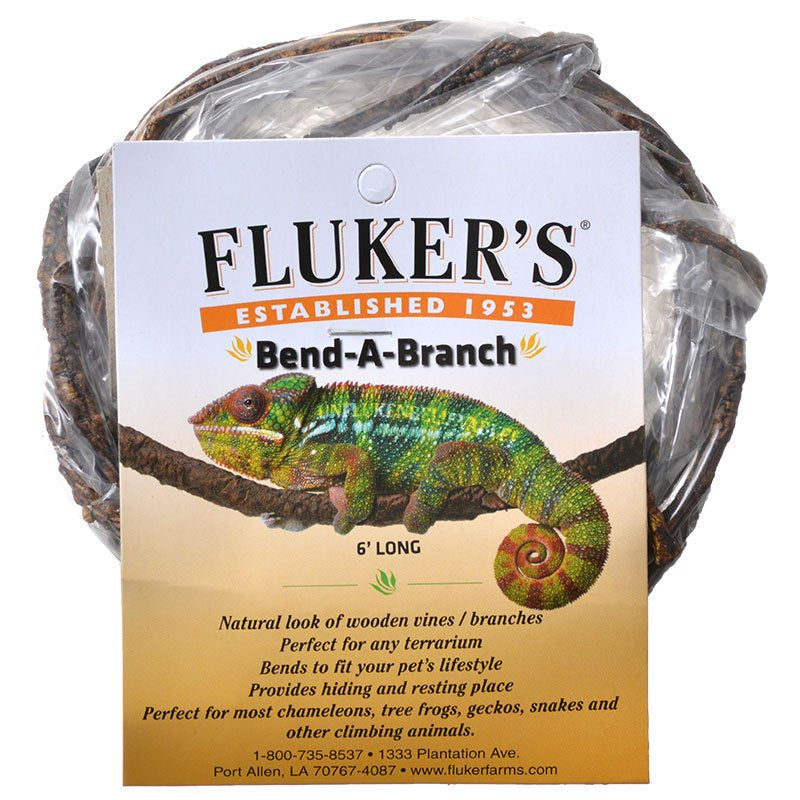 Small - 6 count Flukers Bend-A-Branch Terrarium Decoration