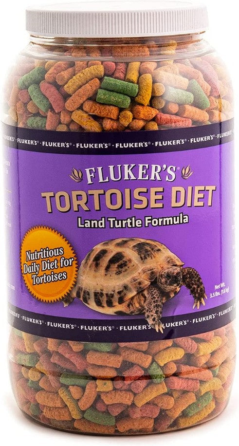 Flukers Land Turtle Formula Tortoise Diet Large Pellet - PetMountain.com