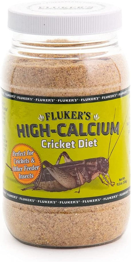 69 oz (6 x 11.5 oz) Flukers High Calcium Cricket Diet