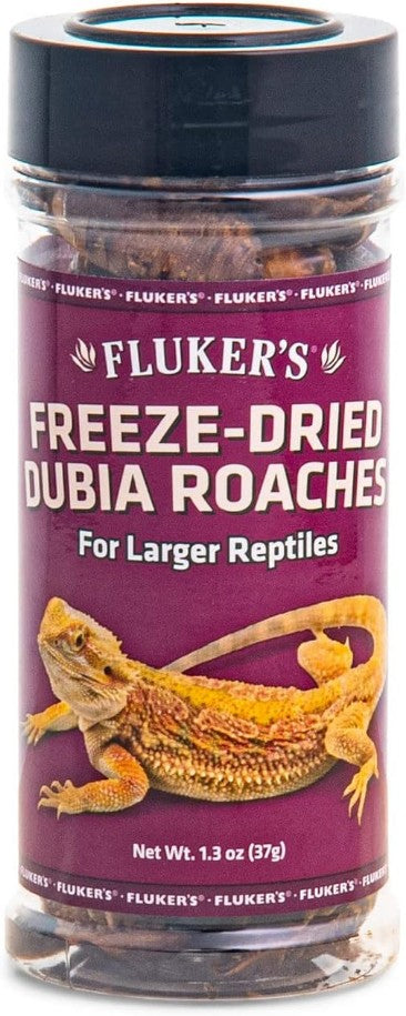 1.3 oz Flukers Freeze Dried Dubia Roaches for Reptiles