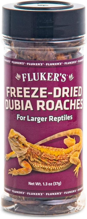 1.3 oz Flukers Freeze Dried Dubia Roaches for Reptiles