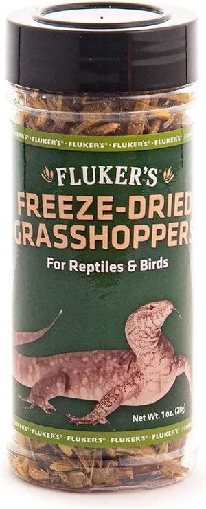 Flukers Freeze-Dried Grasshoppers for Reptiles and Birds - PetMountain.com
