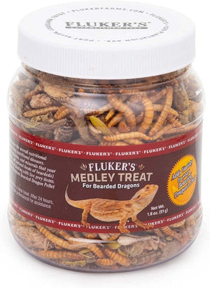 Flukers Medley Treat for Bearded Dragons - PetMountain.com