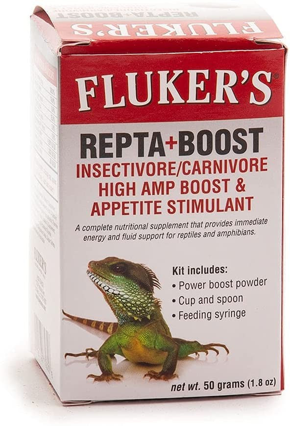 1 count Flukers Repta-Boost Insectivore / Carnivore High Amp Boost and Appetite Stimulant