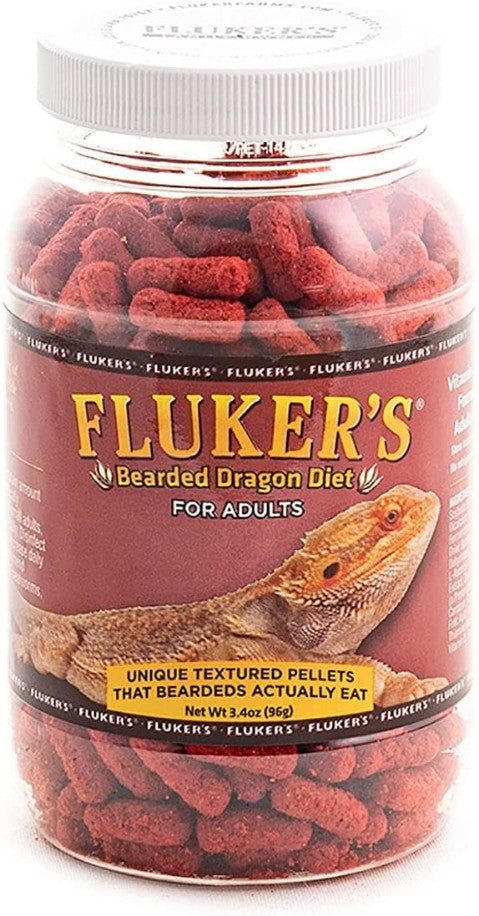 Flukers Bearded Dragon Diet for Adults - PetMountain.com