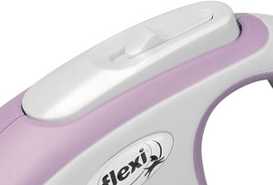 Flexi Comfort Retractable Nylon Tape Dog Leash Pink - PetMountain.com