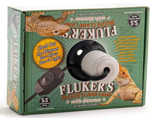 Flukers Clamp Lamp with Dimmer