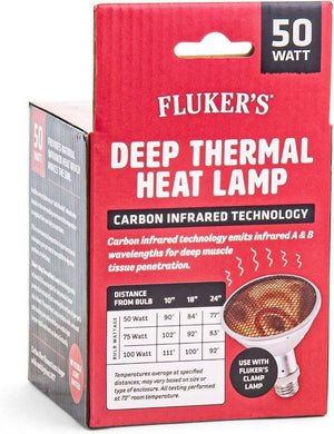 Flukers Deep Thermal Heat Lamp for Reptiles - PetMountain.com