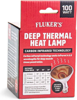 Flukers Deep Thermal Heat Lamp for Reptiles - PetMountain.com