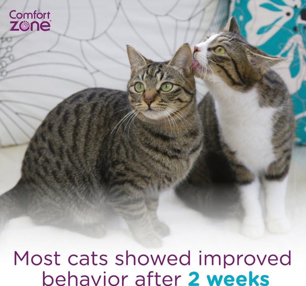 2 count Comfort Zone Multi-Cat Diffuser Refills For Cats and Kittens