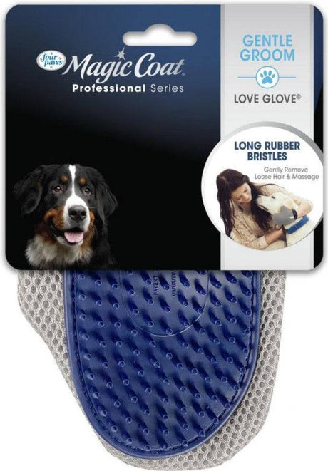Four Paws Magic Coat Professional Series Gentle Groom Love Glove - PetMountain.com