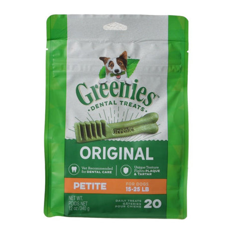 60 count (3 x 20 ct) Greenies Petite Dental Dog Treats