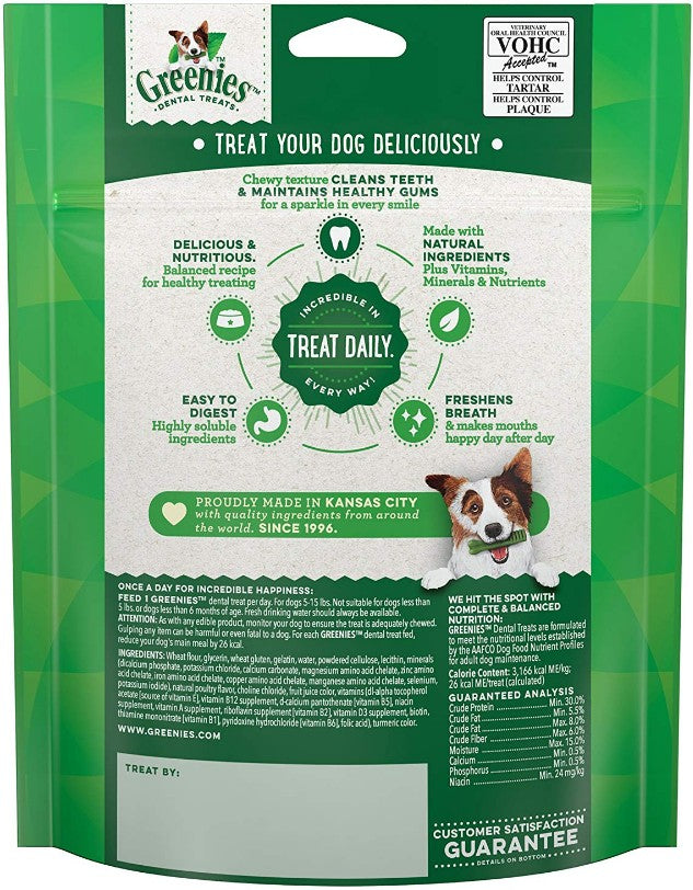 Greenies Teenie Dental Dog Treats - PetMountain.com