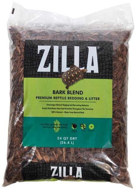 24 quart Zilla Bark Blend Premium Reptile Bedding and Litter